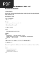 Selenium Environment, Data and Parameterization: Storetablecontent