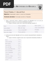 Ficha de Trabalho ITICword_n-5