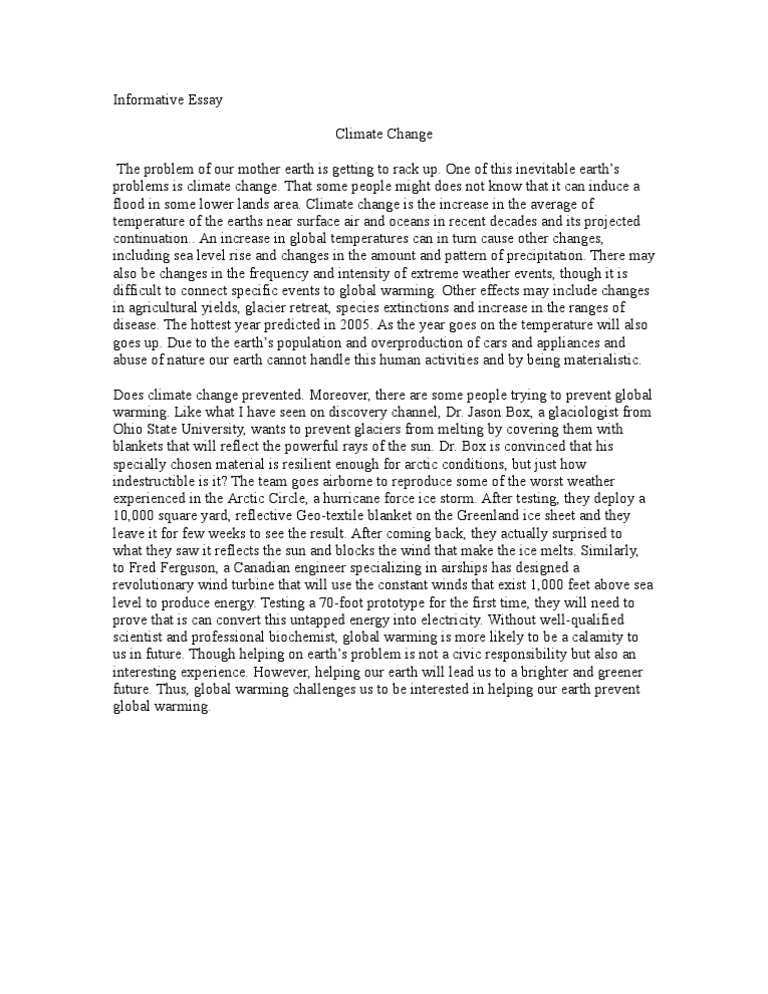 informative-essay-climate-change-global-warming