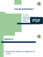 Teoria de Automatas I (Sesion 8)