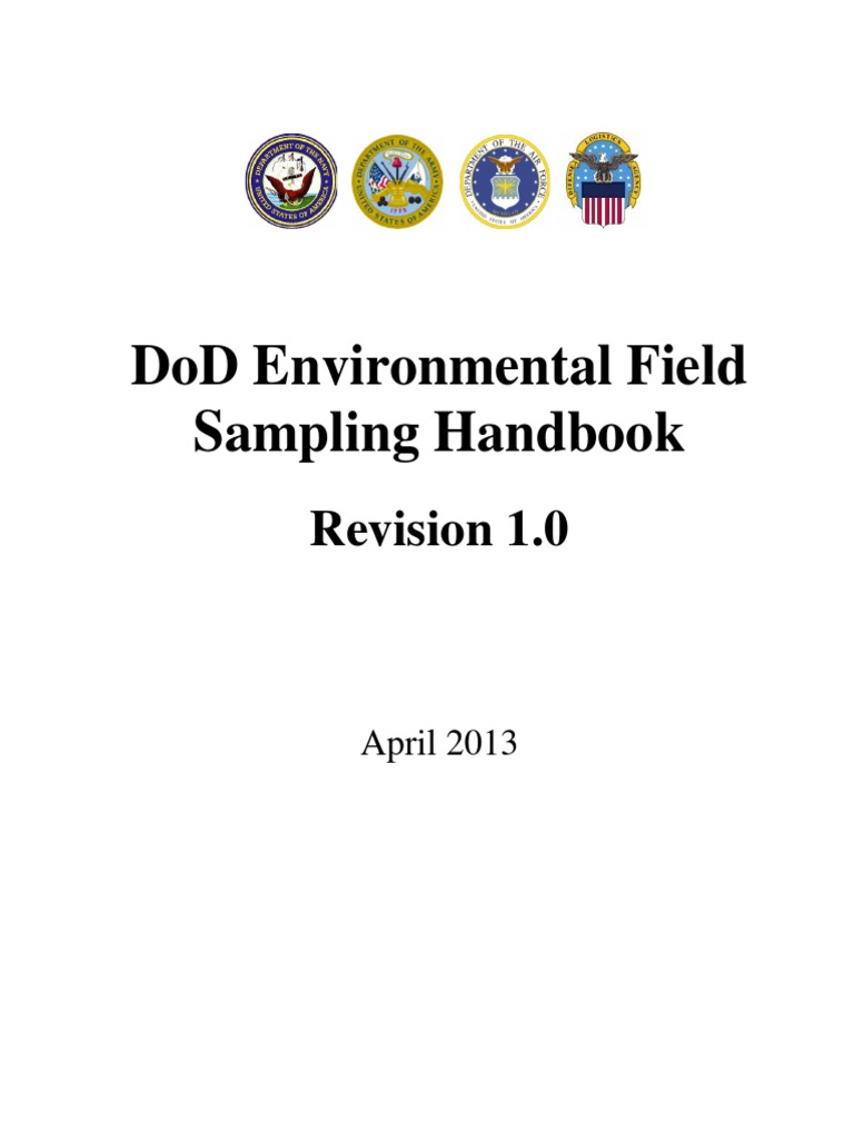 DoD Environmental Field Sampling Handbook PDF Environmental