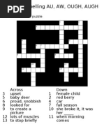 Download Crossword Puzzle Au Aw Ough Augh by Hastings55 SN17466765 doc pdf