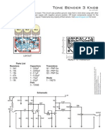 Tonepad Tonebender3knob