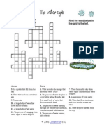 Water Cycle Crossword