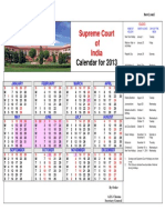 Calendar 2013