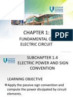 Electric Power and Sign Convention1