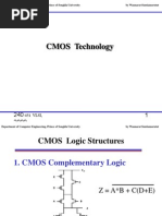 CMOS Technology: 240 - 451 VLSI, 2000 1