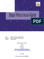 Download Belajar Menulis Huruf Hijaiyah 2 by Maktabah Raudhah al-Muhibbin SN17468010 doc pdf