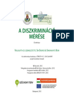 A Diszkriminacio Merese