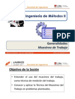 T2.1 IM II - UPN - Muestreo de Trabajo - Generalidades PDF