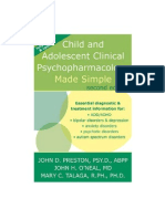 Child and Adolescent Clinical Psychopharmacology Second Edition