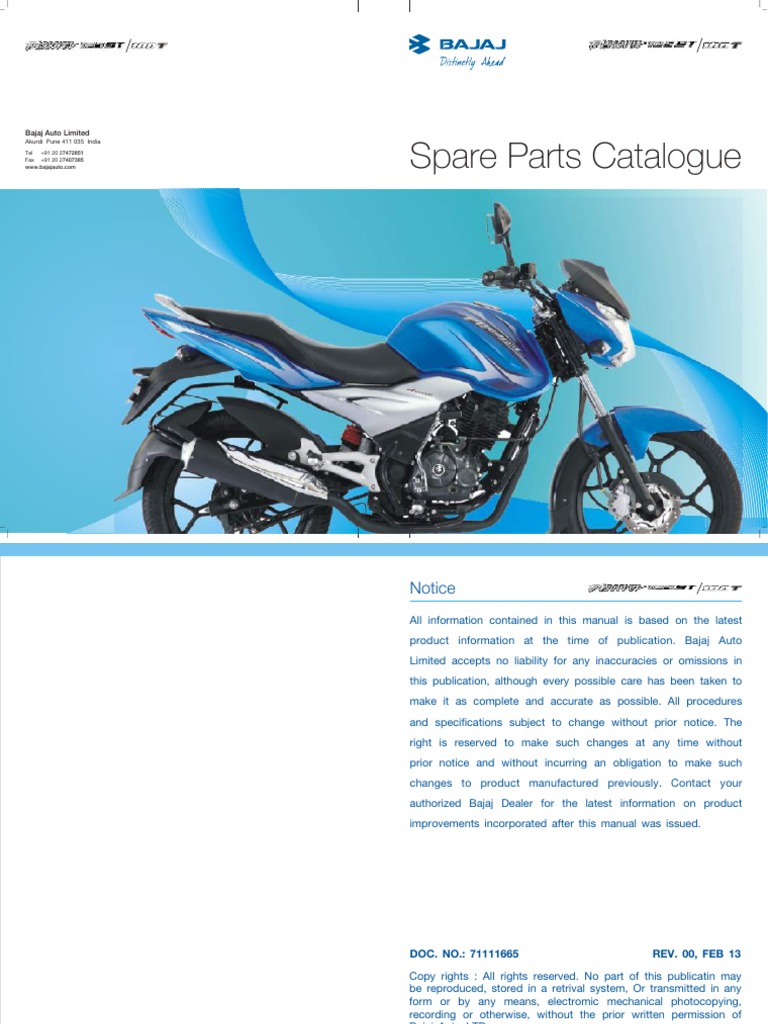 Discover 125ST 100T SPC PDF Transmission Mechanics Carburetor