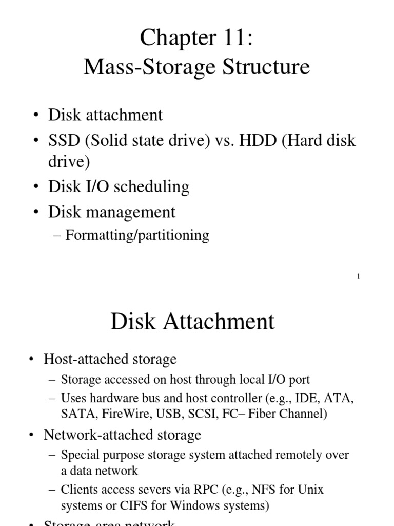 HDD Structure and Scheduling Algorithms | PDF | Solid State Drive ...