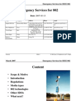 Emergency Services Over IEEE 802 Tutorial V1.3