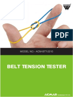 Belt Tension Tester