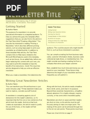 Newsletter 3