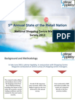 5th Annual State of The Retail Nation - Latimer Appleby Market Research Consultants