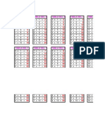 Tablas de Multiplicar