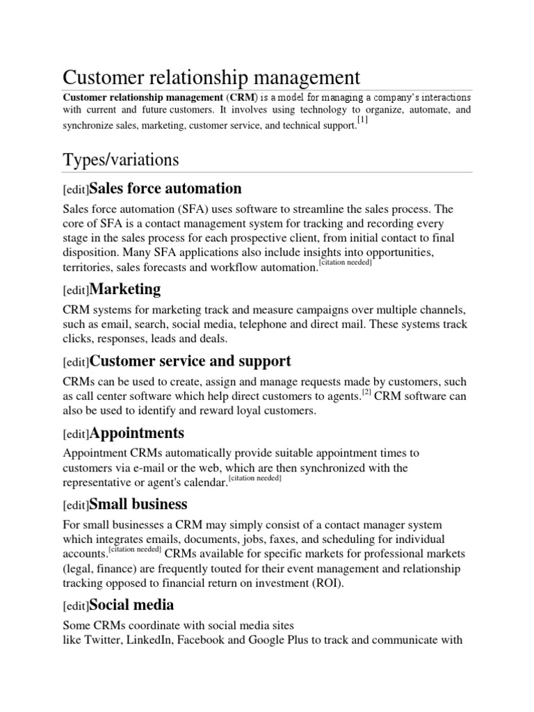 CRM Strategies for Businesses | PDF