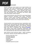 Download struktur Organisasi proyek by Themas Sutomo Irham SN174703778 doc pdf