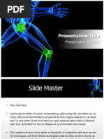 Download Leg Orthopedic Powerpoint Template by Presentation Templates SN174704107 doc pdf