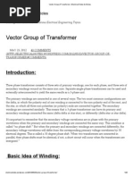 Download Vector Group of Transformer _ Electrical Notes  Articles Vector Grop Change by hizbi7 SN174707924 doc pdf