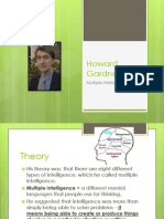 Howard Gardner - Multiple Intelligences