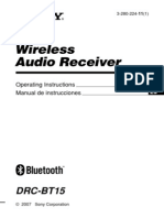 Sony Bluetooth DRCBT15