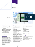 Type M100 Energy Meter: Features Application Functions