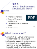 The Financial Environment:: Markets, Institutions, and Interest Rates