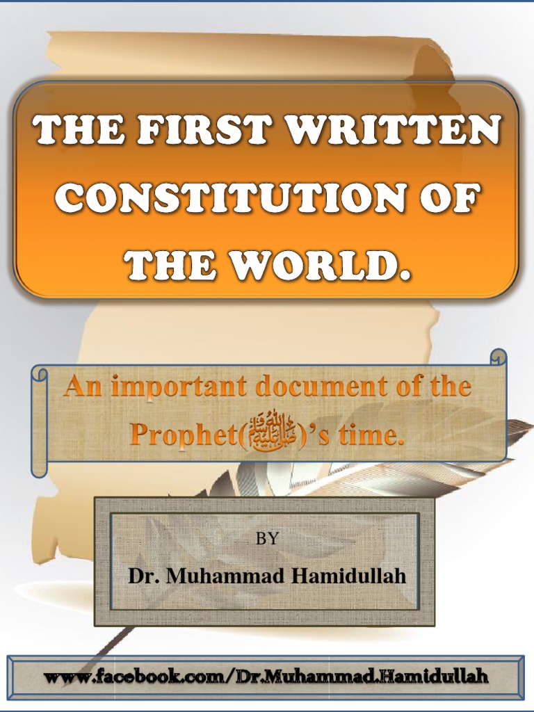 First Written Constitution Overview | PDF | Medina | Muhammad