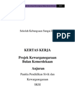 Projek Keceriaan Bersempena Bulan Kemerdekaan SK Sungai Ilas 2013