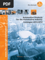 Download Ifm Automotive Industry Catalogue English 2013-2014 by ifm electronic SN174732797 doc pdf