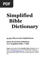 Download Bible Dictionary by christopherjo SN17473743 doc pdf