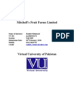 34967613 Mitchell s Fruit Farms Pvt Ltd Virtual University of Pakistan Internship Report