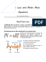 Victorio Oriel - Ideal Gas Law and Molar Mass Equation