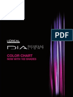 DIA Demi-Permanent Color Chart - 102 Shades