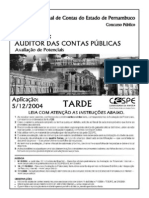 cespe-2004-tce-pe-AUSITOR DE CONTAS PÚBLICAS-prova