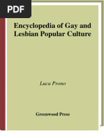 Download Gender Studies - Encyclopedia of Gay and Lesbian Popular Culture by nathrondina SN17475505 doc pdf