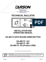 Carson Hailer SA-400-73 - Manual