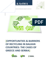 Report Recycling in Balkan Region
