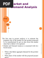 Market and Demand Analysis: Group-2