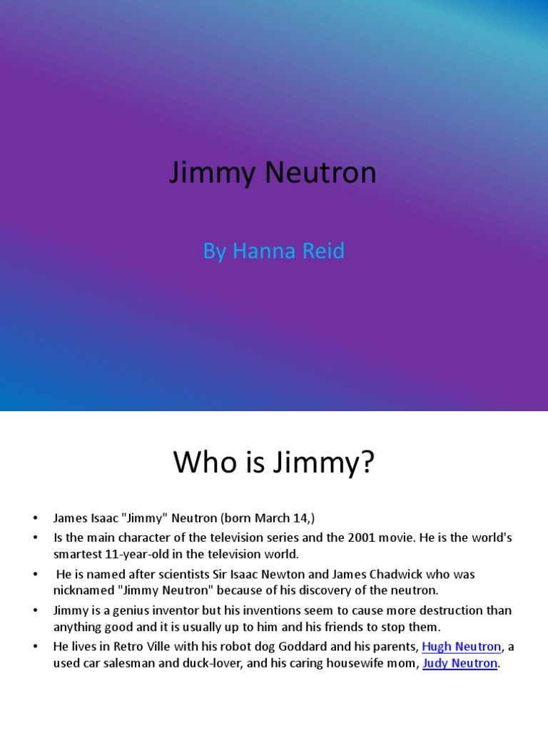 Jimmy Neutron | PDF
