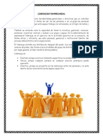 LIDERAZGO EMPRESARIAL