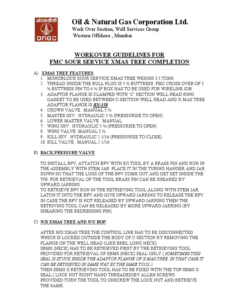 FMC Tubing Hanger PDF