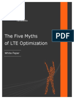 The Five Myths of LTE Optimization