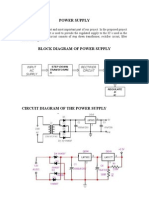 PS Circuit Guide: Transformer, Rectifier, Filter & Regulator