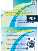 CALIDAD Avance Proceso Acreditación