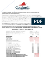 Executive Summary:: Mcauliffe'S Budget Adjustments