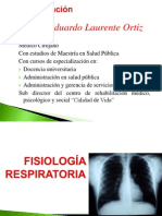 FISIOLOGIA RESPIRATORIA DR LAURENTE